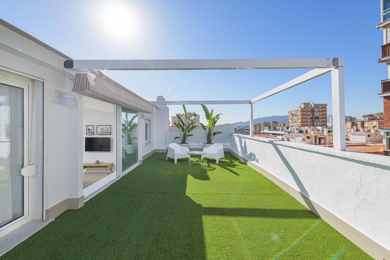 Wintowinrentals Exclusivo Atico Cerca De La Playa. Málaga Buitenkant foto