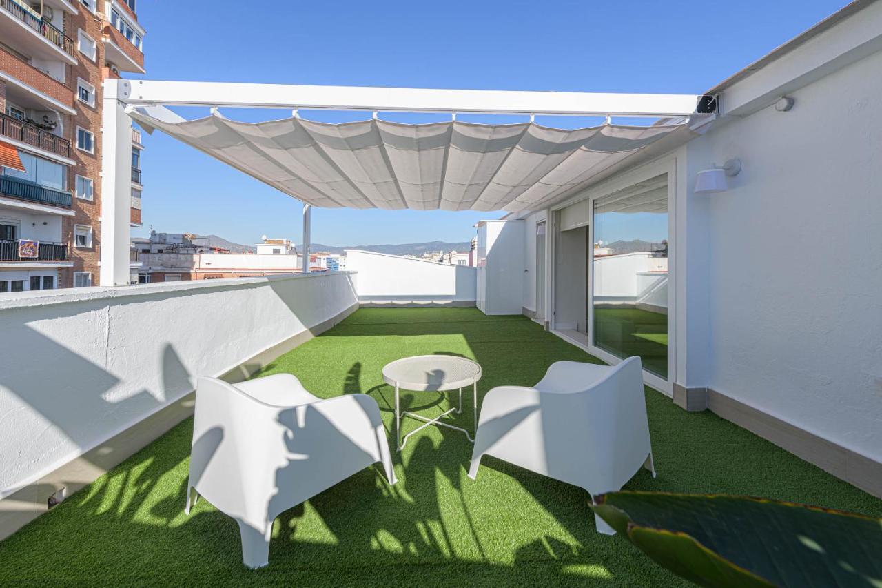 Wintowinrentals Exclusivo Atico Cerca De La Playa. Málaga Buitenkant foto