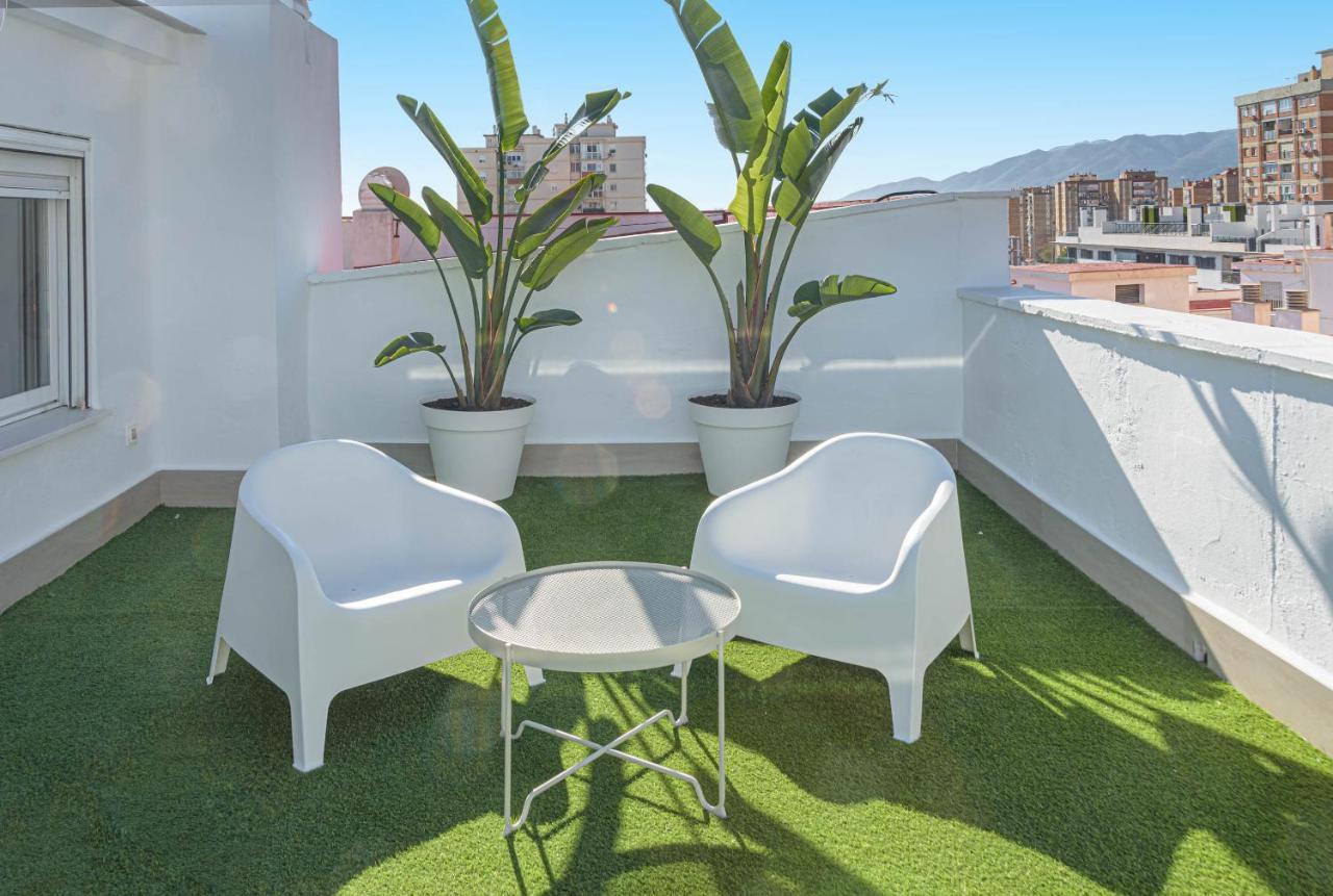 Wintowinrentals Exclusivo Atico Cerca De La Playa. Málaga Buitenkant foto